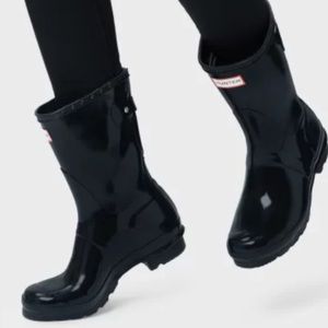 Authentic Hunter Short Adjustable Rain Boots